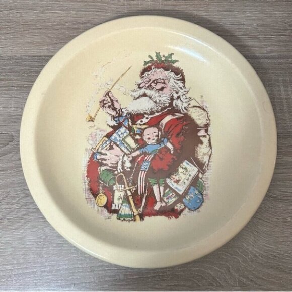 Pfaltzgraff Santa Claus Plate - Picture 1 of 4